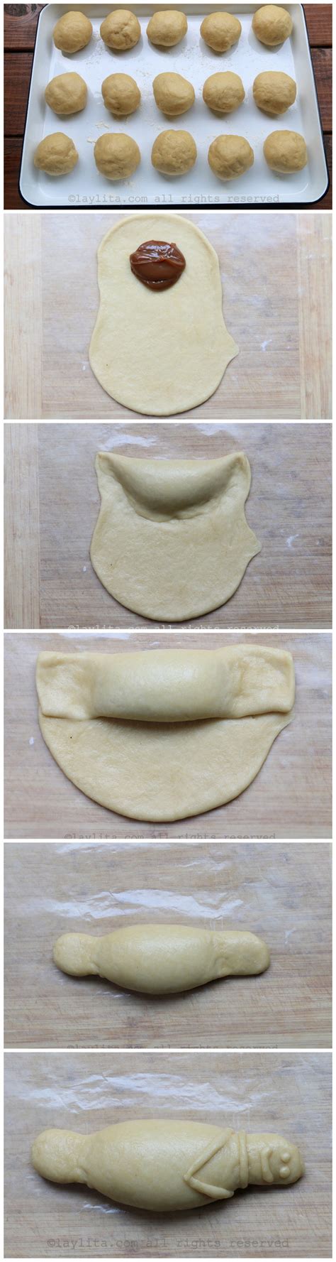 Guaguas de pan   Figuras de pan   Recetas de Laylita