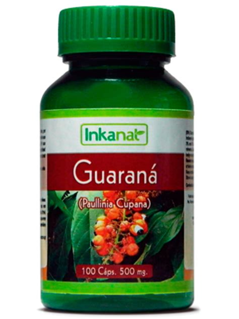 Guarana Kapseln, 100 x 500 mg   Kaufen