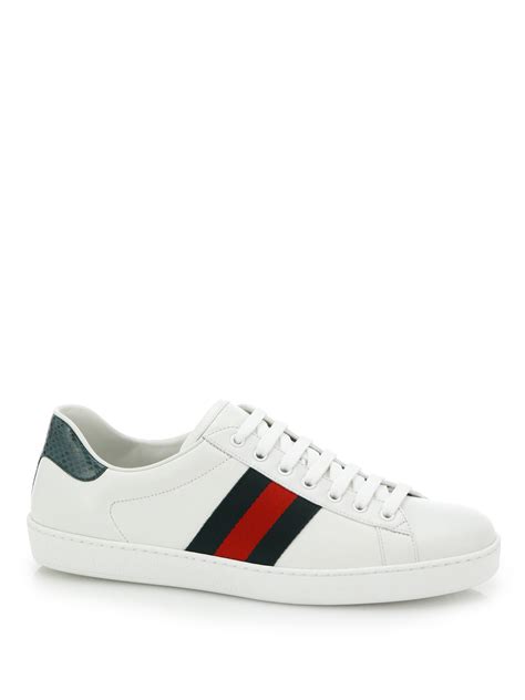 gucci white sneakers   28 images   gucci mens white ...