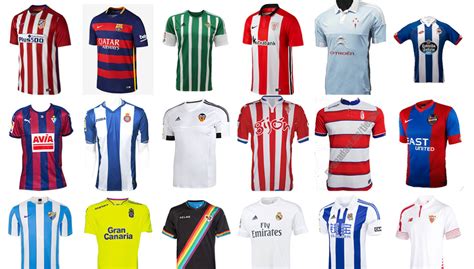 Guía de Camisetas de La Liga Española