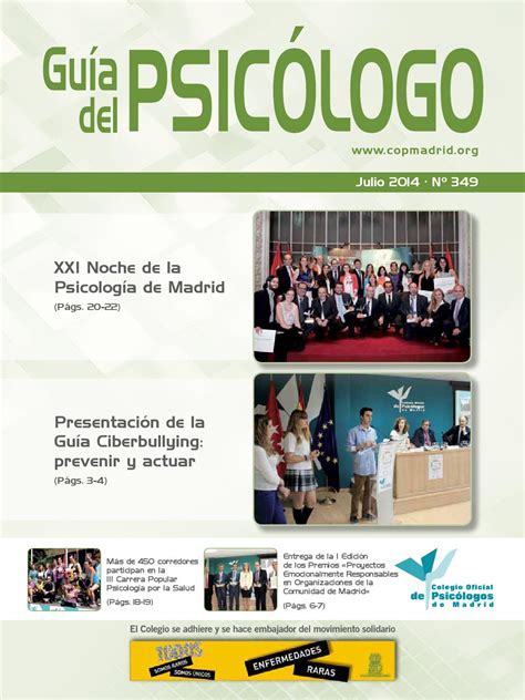 Guía del Psicólogo del mes de Julio 2014 by Colegio ...