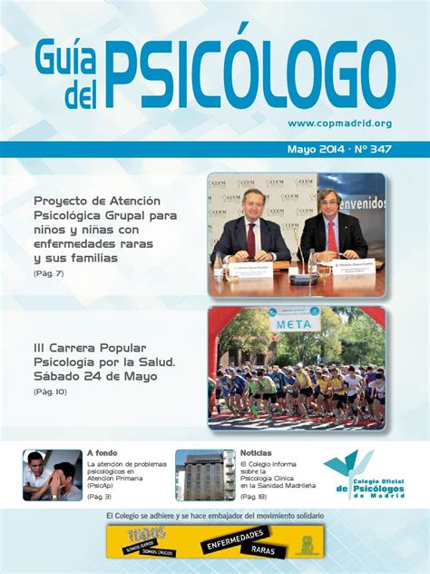 Guía del Psicólogo mes de Mayo 2014 by Colegio Oficial de ...