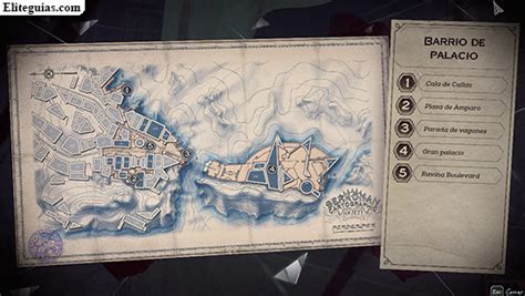 Guía Dishonored 2   Mapas: Barrio de palacio