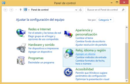 Guía para instalar y cambiar idiomas en Windows 8.1