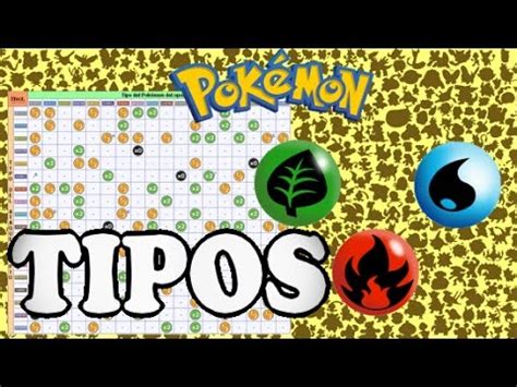 Guía Tipos Pokémon | ¡¡Es muy eficaz!!   YouTube