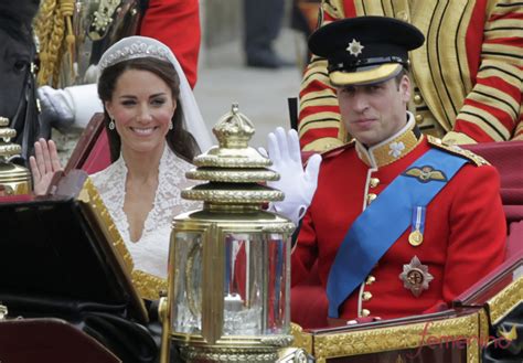 Guillermo de Inglaterra y Kate Middleton como marido y mujer