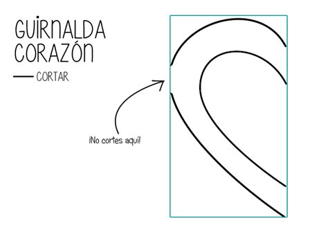 Guirnalda de Corazones | Manualidades