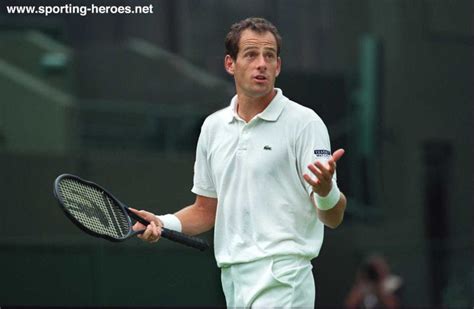 Guy Forget   Wimbledon 1992  Quarter Finalist    France