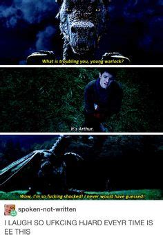 Gwen and Arthur ~ Merlin. This scene was so cute. Loved ...