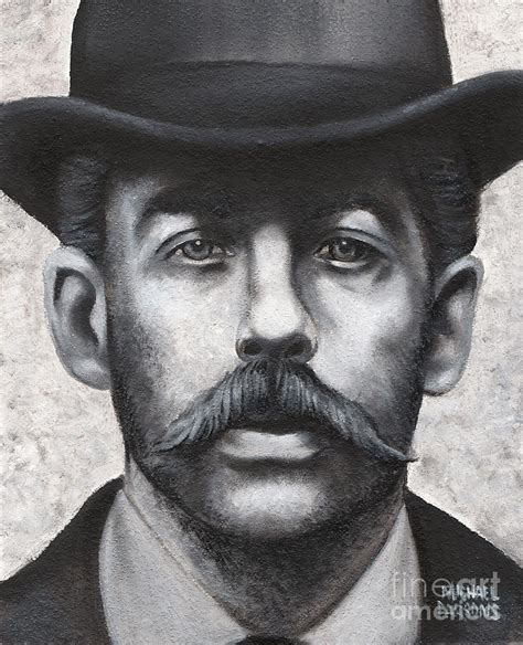 H.h. Holmes Painting by Michael Parsons