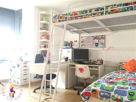 Habitación Completa para Dos Niños de Ikea   Pintando una ...