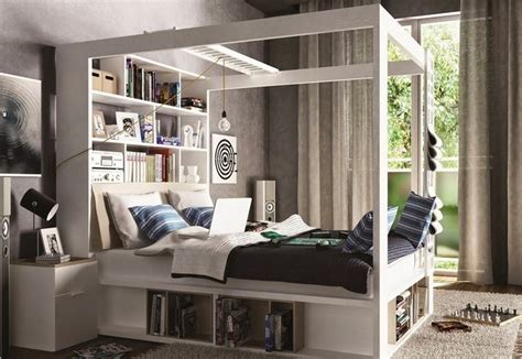 Habitaciones juveniles muebles para espacios pequeños