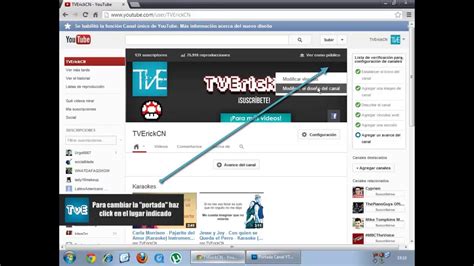 Hacer: Portada de Youtube MEDIDAS EXACTAS  Canal ...