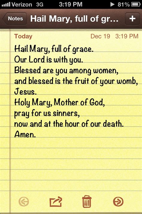 Hail Mary prayer : | Tattoos | Pinterest
