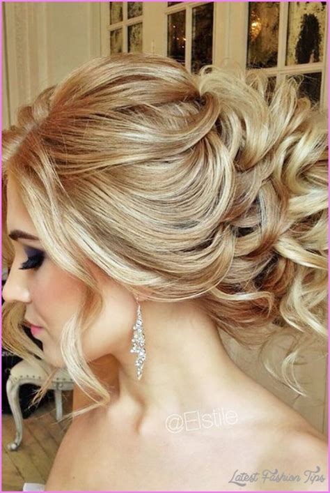 Hairstyles For Wedding Guests   LatestFashionTips.com