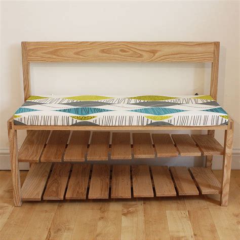 hall bench with shoe storage by a+b furniture ...