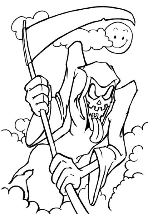 halloween coloring pages: Free Scary Halloween Coloring ...
