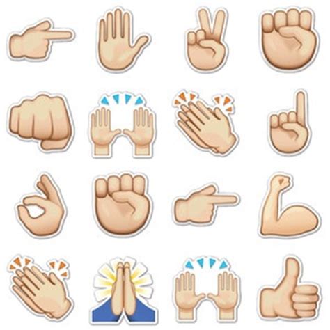 Hand Gestures Emojis, $16, now featured on Fab ...