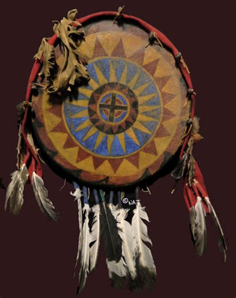 Hand painted and Hand crafted Native American Ceremonial ...