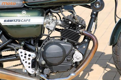 Hanway Raw Café Racer 125   Café bien cargado   Moto 125 cc