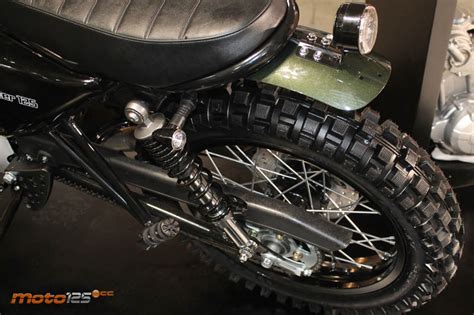 Hanway Scrambler 125   Novedades Milán 16   Moto 125 cc