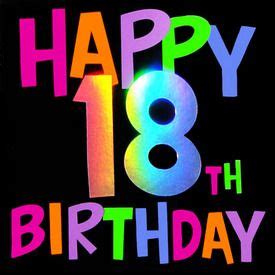 happy 18th birthday wishes | 18th birthday category ...