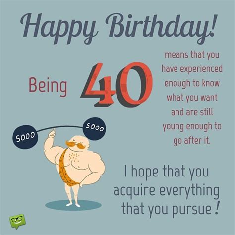 Happy 40th Birthday Wishes!