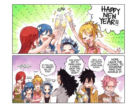 Happy New Year from Fairy Tail | Daily Anime Art