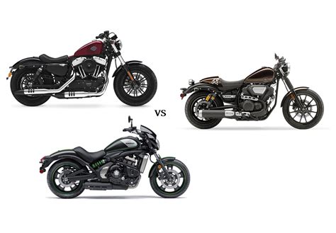 Harley Davidson Sportster Forty Eight vs. Kawasaki Vulcan ...