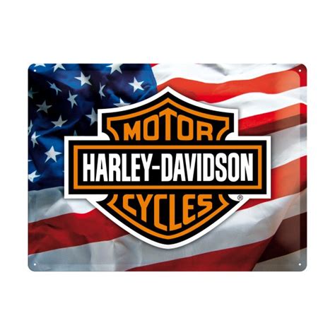 Harley Davidson USA Tin Sign   30x40cm