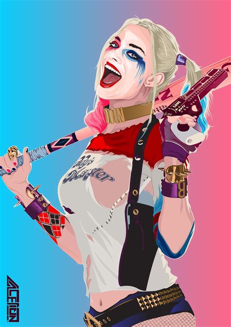 Harley Quinn Margot Robbie by alerioncalitis on DeviantArt