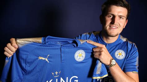 Harry Maguire joins Leicester on a five year contract ...