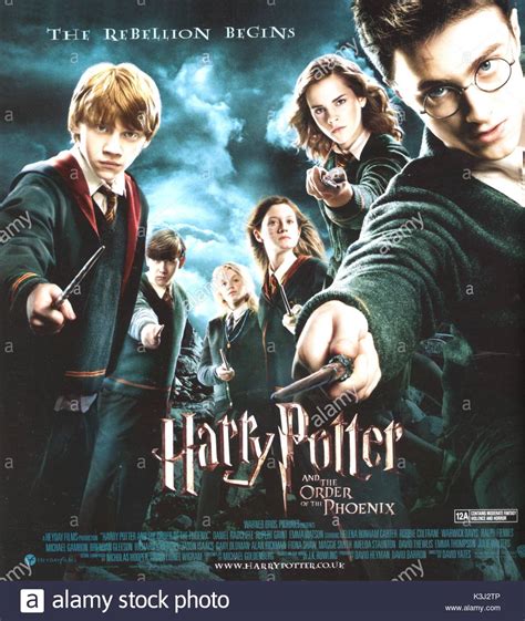 Harry Potter Order Of The Phoenix 2007 Stock Photos ...