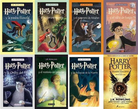 Harry Potter   Saga Completa   J. K. Rowling   Libro Pdf ...
