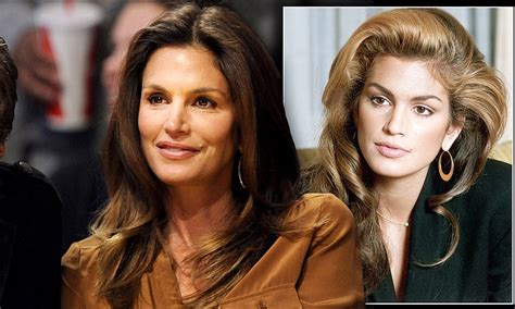 Has Cindy Crawford enhanced her famous supermodel looks ...