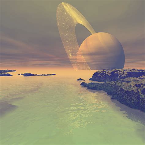 ¡Hasta Saturno y más allá…!: Titán e Hiperión   Revista C2