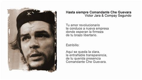 Hasta Siempre Comandante Che Guevara   YouTube