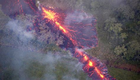 Hay alarma en Hawái por la erupción del volcán Kilauea ...