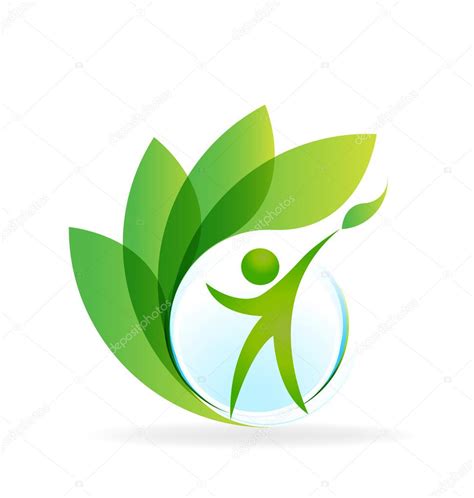 Health nature logo vector — Stock Vector © Glopphy #95065164