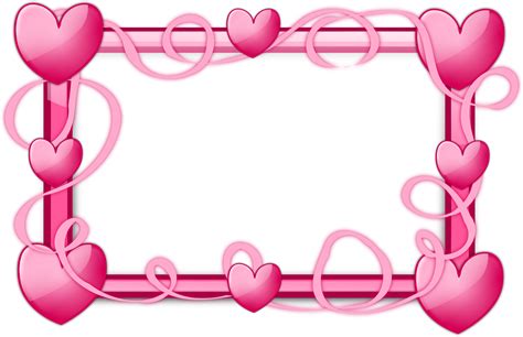 Hearts clipart heart frame   Pencil and in color hearts ...