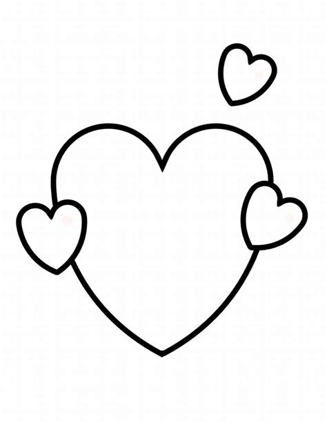 Hearts Valentine s Day coloring ~ Child Coloring