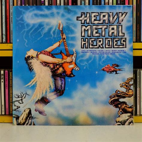 Heavy Metal Heroes   Ufo Scorpions Slade   Lp Disco Vinil ...