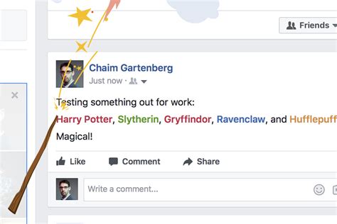 Hechizos de Harry Potter en Facebook, cómo lanzarlos
