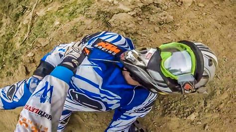 Hectic Motocross Wrecks 2015   YouTube