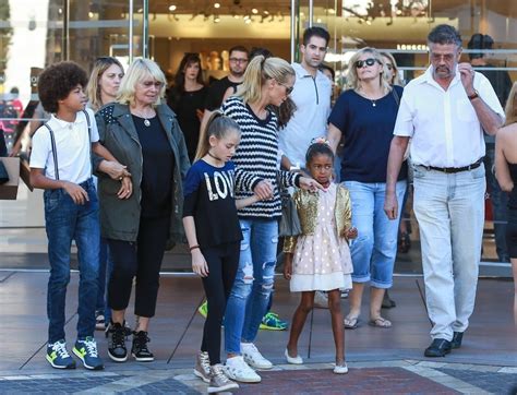 Heidi Klum Shops at The Grove with Her Children   Zimbio