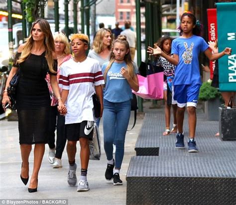 Heidi Klum with kids after appearing on The Tonight Show ...