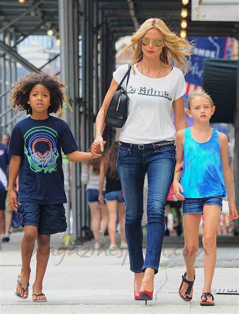Heidi Klum y sus hijos