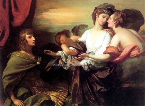 Helen Brought from Paris by Benjamin West  Painting ID: CM ...