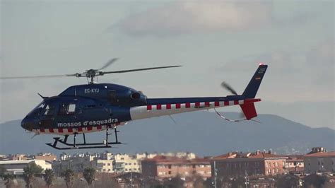 Helicóptero Mossos d Esquadra  EC KYJ  Aeropuerto de ...