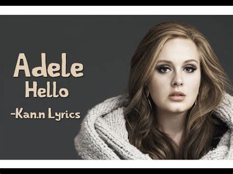 Hello   Adele [Ingles|Español]  Lyrics  | Doovi